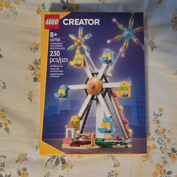NIB LEGO 40758 Celebration Ferris Wheel with Fireworks - Picture 1 of 2